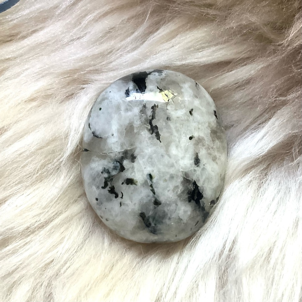 Natural Moonstone, Palm Stone